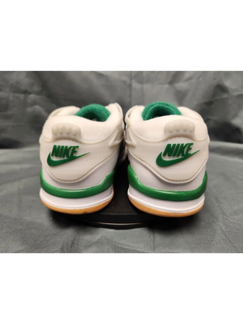 Jordan 4 RM (PS) Sneakers White Green Grey Kids Size 2.5Y BRAND NEW NO BOX!